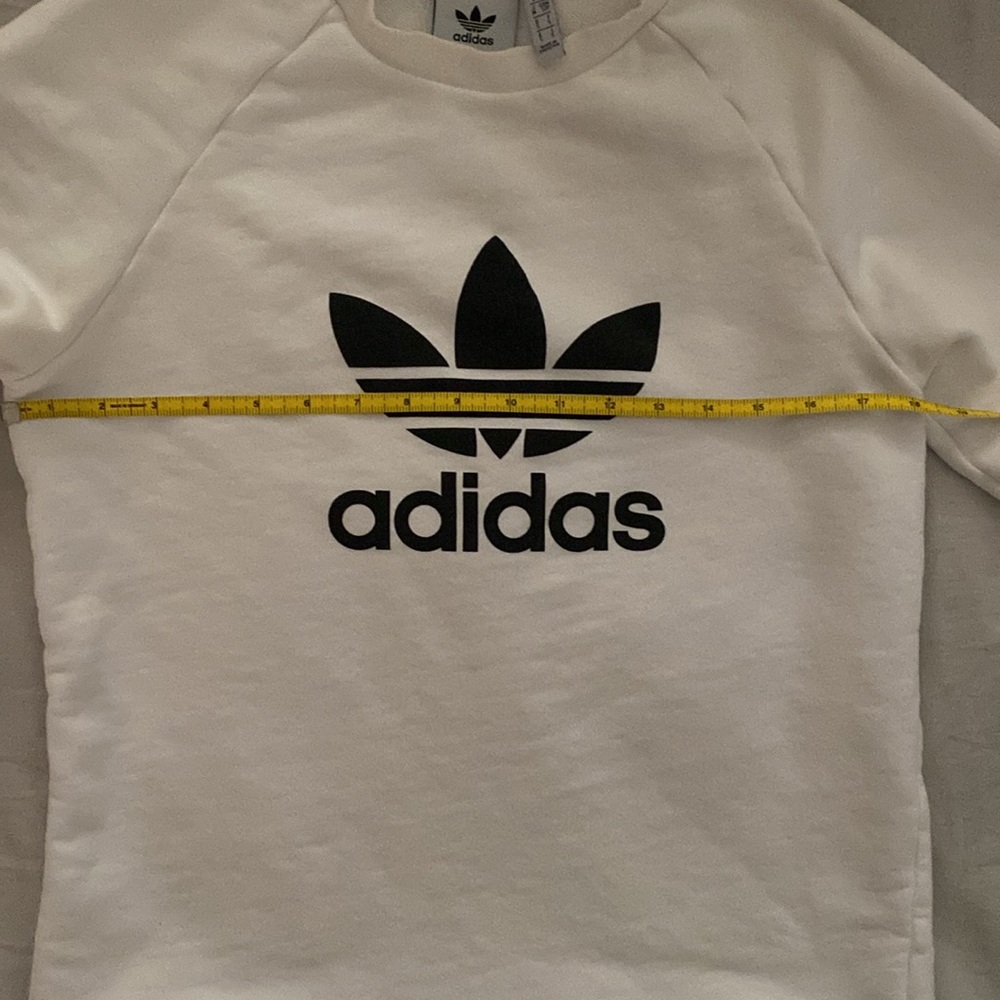 adidas adicolor classics trefoil crewneck sweatshirt size men’s small - Picture 9 of 9